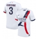 Paris Saint-Germain Presnel Kimpembe #3 Replike Gostujuci Dres 2024-25 Kratak Rukav